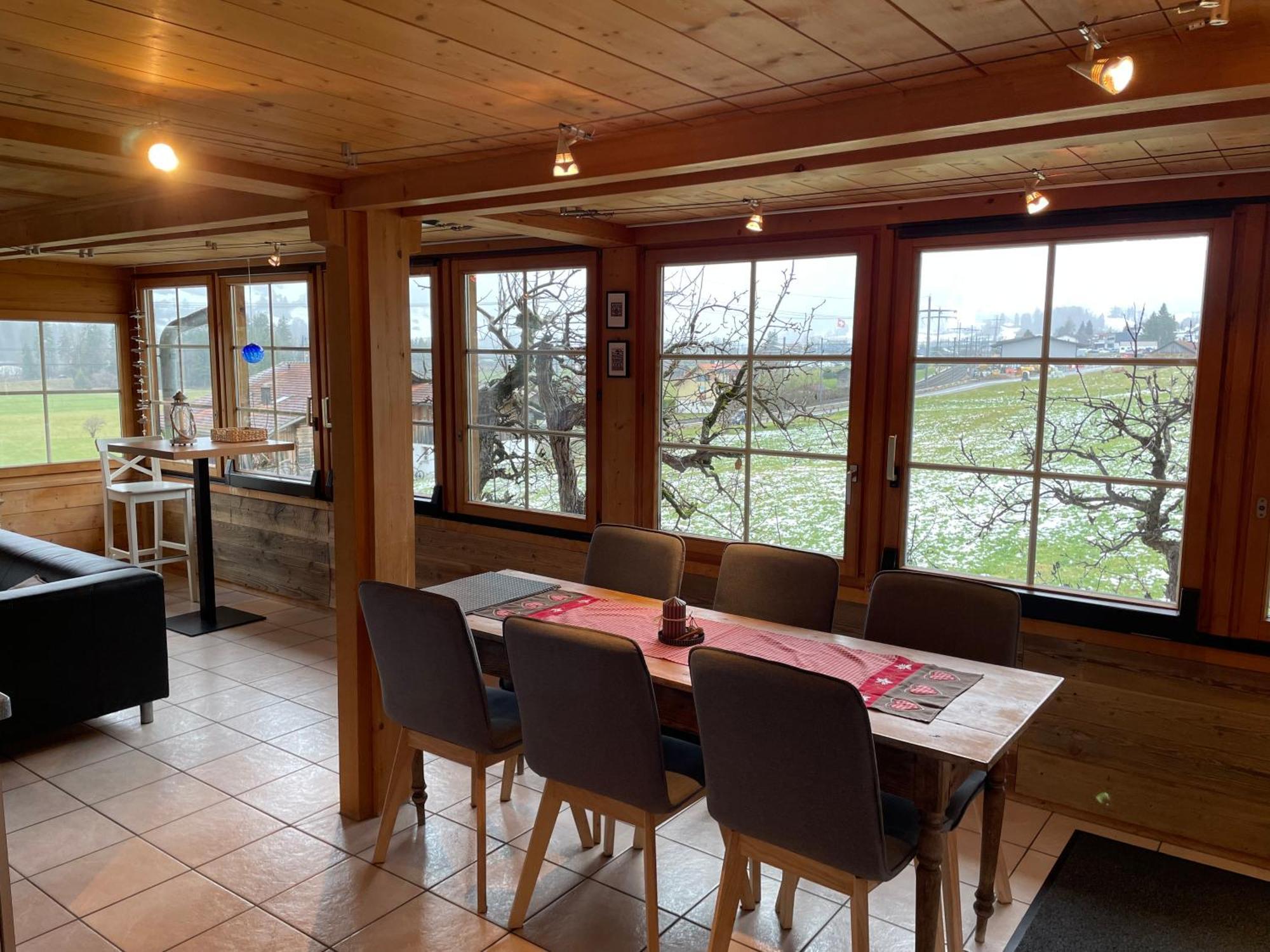 Edelweiss 4 Zi Ferienwohnung In Landhaus 弗鲁蒂根 外观 照片