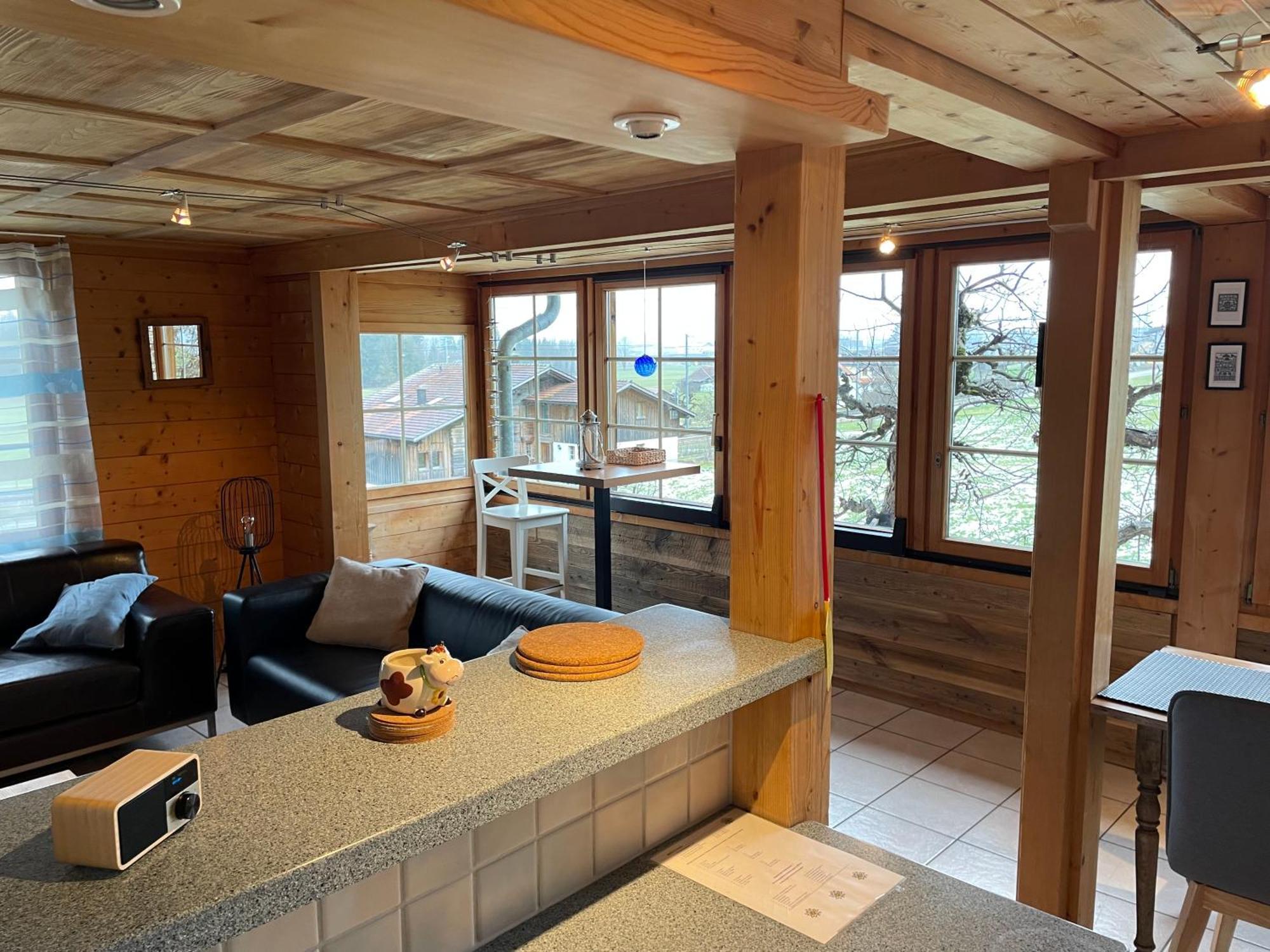 Edelweiss 4 Zi Ferienwohnung In Landhaus 弗鲁蒂根 外观 照片