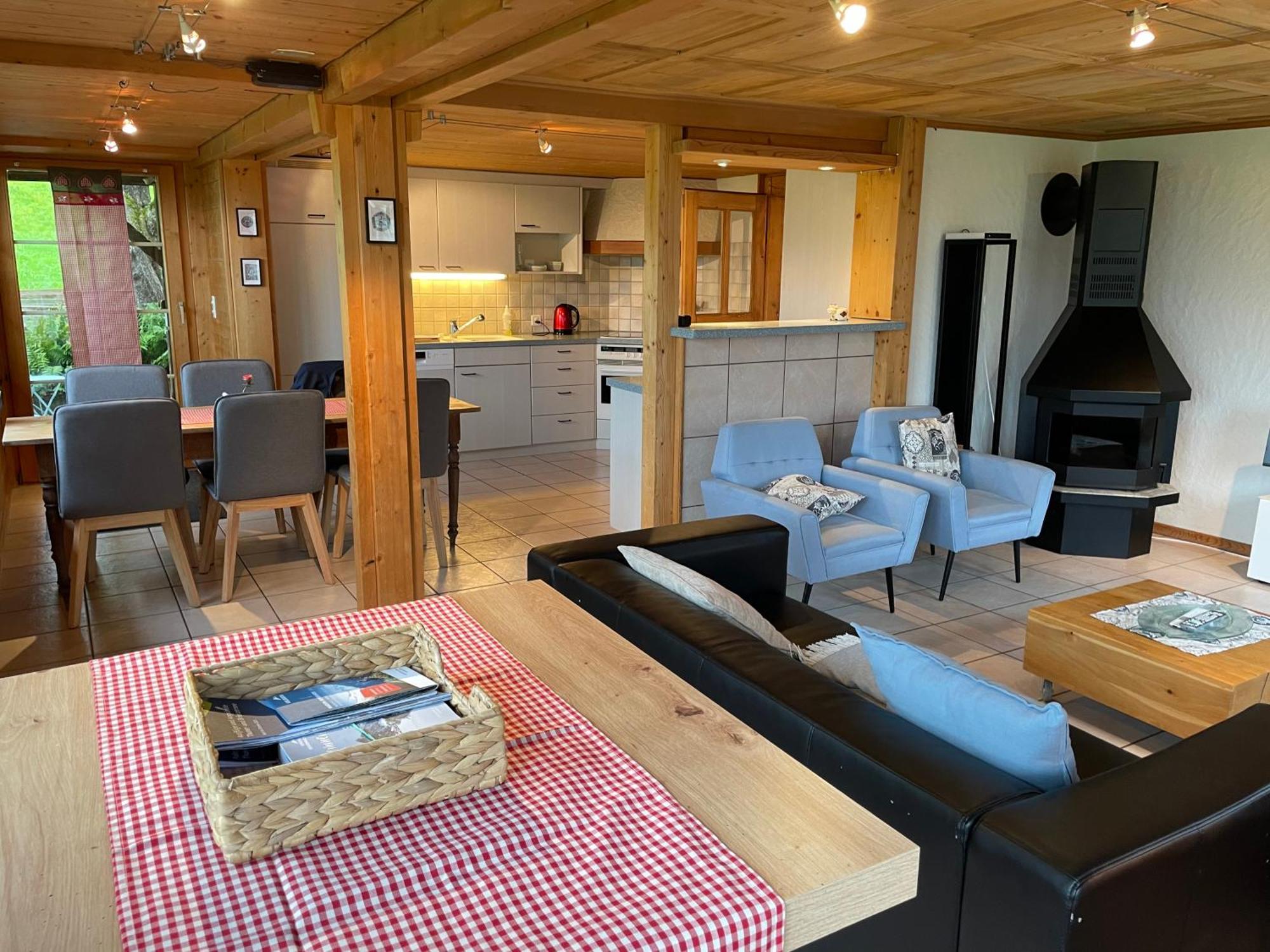 Edelweiss 4 Zi Ferienwohnung In Landhaus 弗鲁蒂根 外观 照片